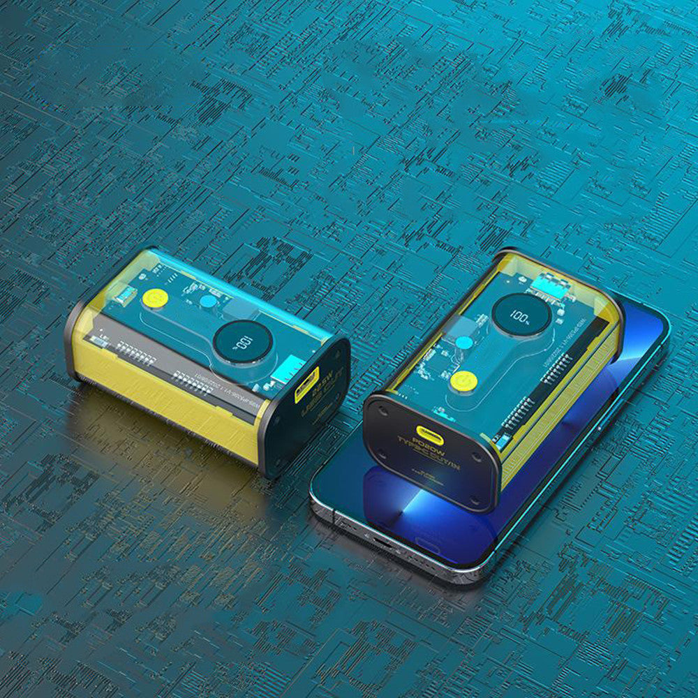 Creative Transparent Industrial Power Bank 10000mAh Creative Transparent Industrial Power Bank 10000mAh